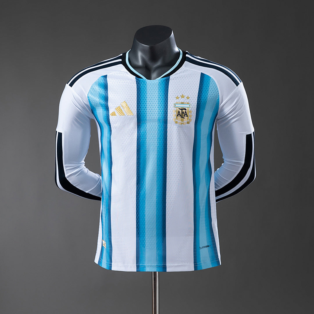 ARGENTINA MUNDIAL I 2026 HOMBRE (MANGA LARGA) VERSIÓN JUGADOR