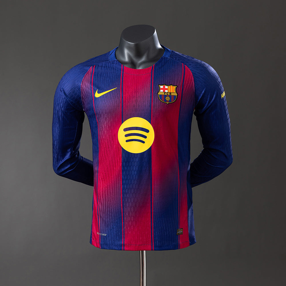 BARCELONA I 25/26 HOMBRE (MANGA LARGA) VERSIÓN JUGADOR
