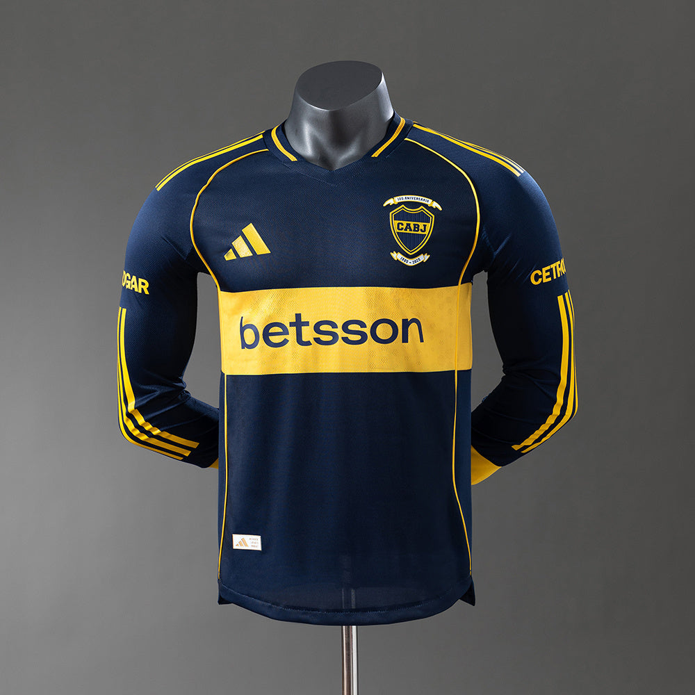 BOCA JUNIOR I 25/26 (MANGA LARGA) VERSIÓN JUGADOR